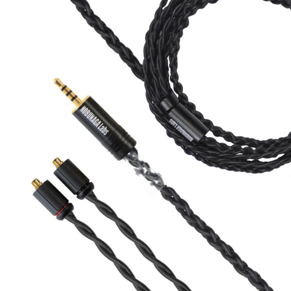 Chitose NOBUNAGA Labs Advance 2.5mm 4-pole balanced tin-plated MMCX re-cable