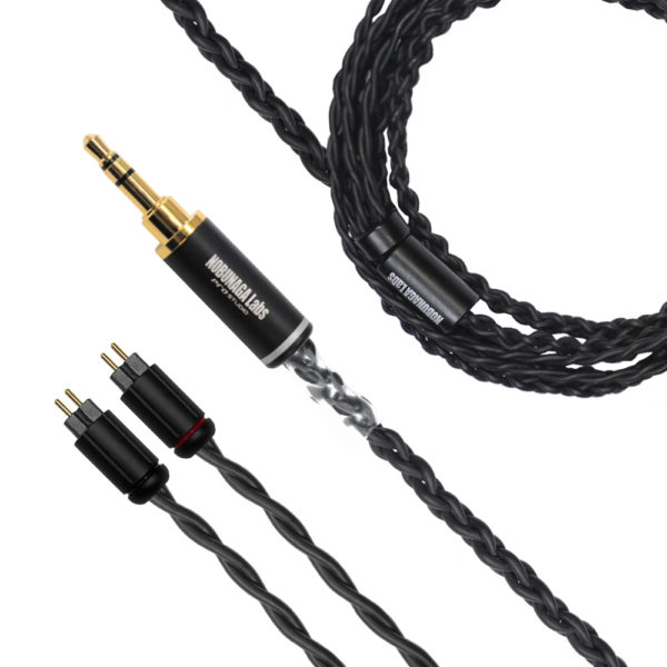 VOYAGER NOBUNAGA Labs Advance 3.5mm stereo mini custom IEM 2pin compatible tin-plated MMCX re-cable