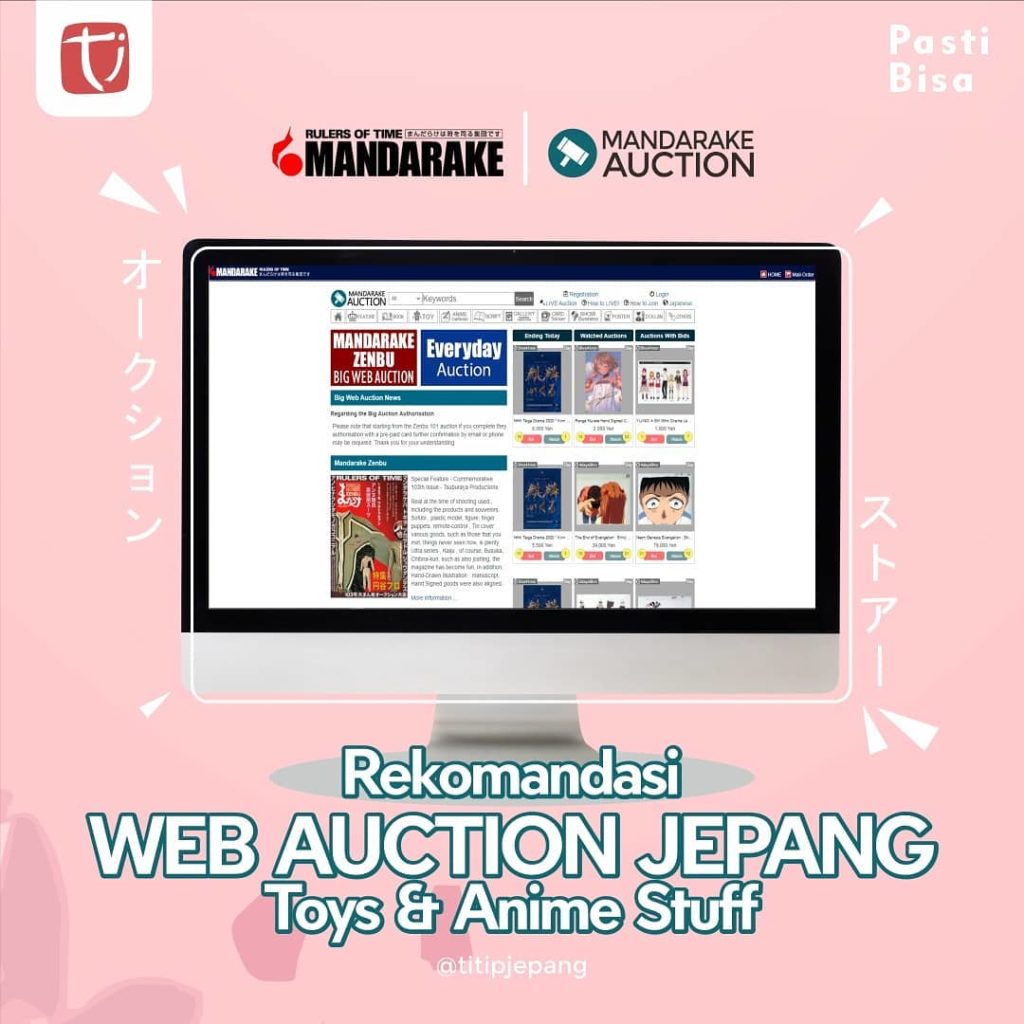 titip jepang web auction toys anime stuff