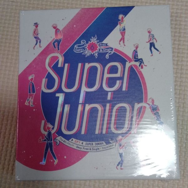 Titip-Jepang-SUPER-JUNIOR-SPY-6th-CD-Album-New