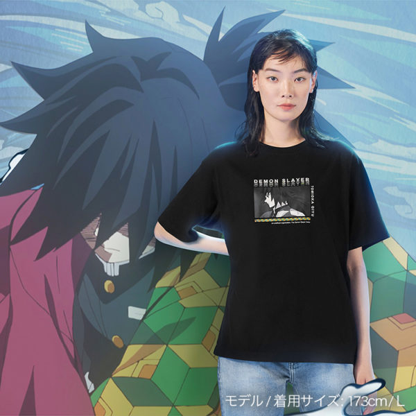 TITIP-JEPANG-Anime-Kimetsu-no-Yaiba-UT-Graphic-T-shirt-Tomioka-Short-sleeves-relaxed-fit