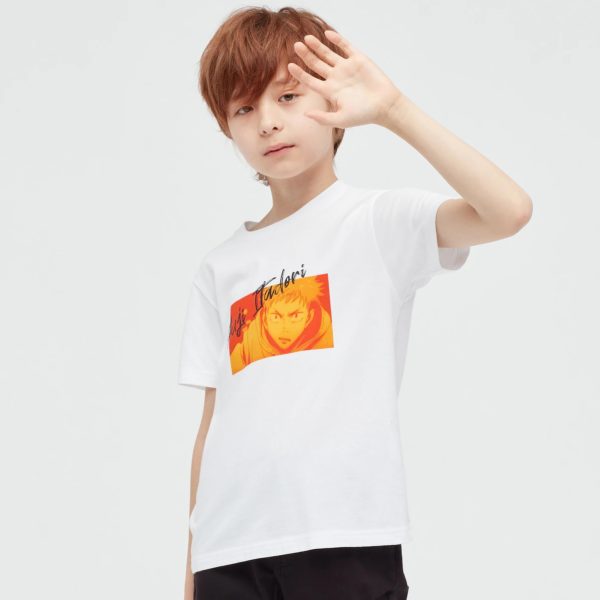 Titip-Jepang-KIDS-TV-Anime-Jujutsu-Kaisen-UT-Graphic-T-shirt-Yuhito-Tiger-Cane-Short-Sleeve