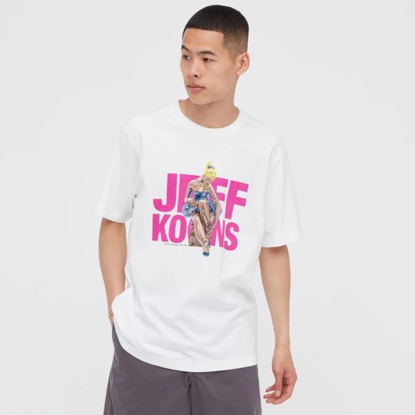 Titip-Jepang-Jeff-Koons-UT-Graphic-T-shirt-White