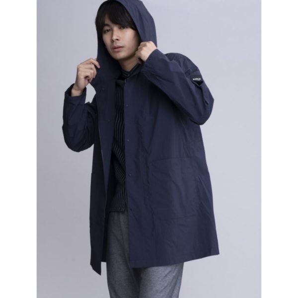 Titip-Jepang-Aigle-Men-Water-repellent-washer-touch-long-parka-coat