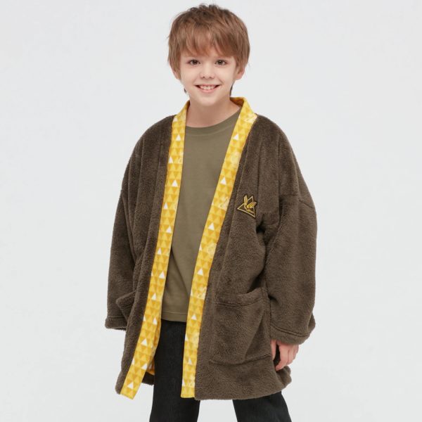 Titip-Jepang-Pajamas-KIDS-Anime-Kimetsu-no-Yaiba-2021-Fall-Winter-Fleece-Hanten-Zeni