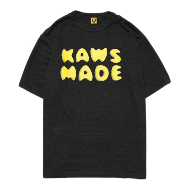 Titip-Jepang-HUMAN-MADE-KAWS-T-Shirt-3-Black