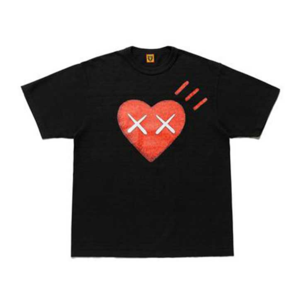 Titip-Jepang-HUMAN-MADE-KAWS-T-SHRIT-1-Black