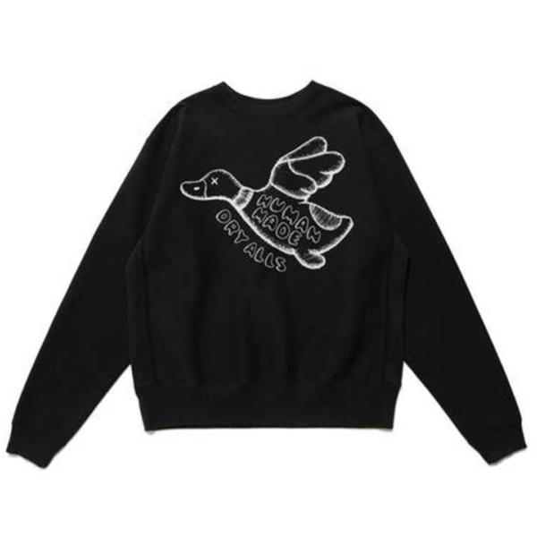 Titip-Jepang-HUMAN-MADE-KAWS-SWEATSHIRT-2-Black