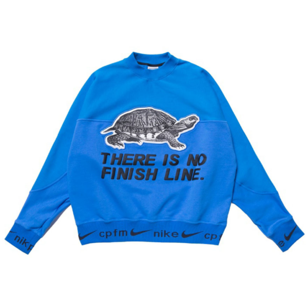 Titip-Jepang-Nike-x-Cactus-Plant-Flea-Market-Fleece-Crew-Neck-Blue