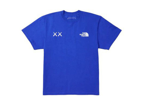 FSA-0635 TITIP JEPANG The North Face Kaws Tee "Blue White"