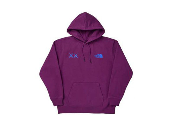 FSA-0639 TITIP JEPANG The North Face Kaws Hoodie "Purple Blue"