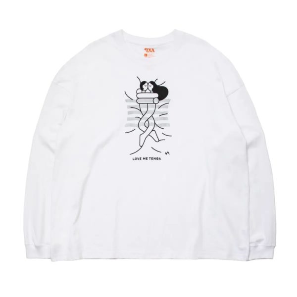 Titip-Jepang-TXA-unpis-long-sleeve-t-shirt-white