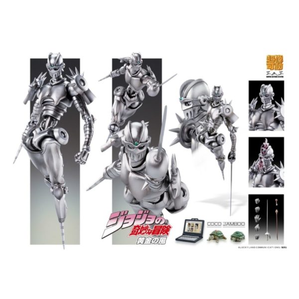 Titip-Jepang-CHOZOKADO-SUPER-ACTION-STATUE-FIGURE-JOJOS-BIZZARE-ADVENTURE-SILVER-CHARIOT