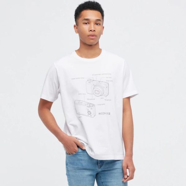 Titip-Jepang-The-Brands-Camera-UT-Graphic-T-shirt-WHITE-Short-Sleeve-Regular-Fit